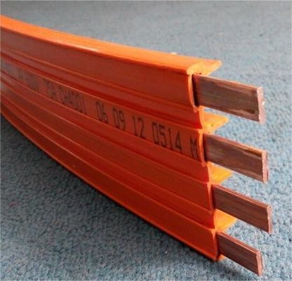 電流を通されたコンダクター棒天井クレーン3p 4p高いTroの巻き枠のコネクター